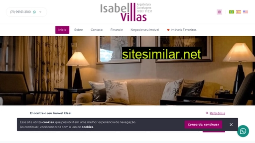 isabelvillas.com.br alternative sites