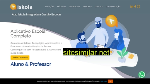 iskola.com.br alternative sites