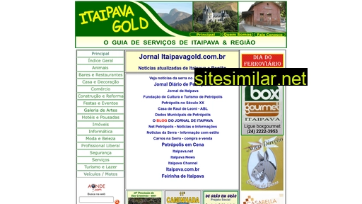 itaipavagold.com.br alternative sites
