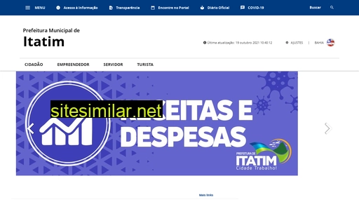 itatim.ba.gov.br alternative sites
