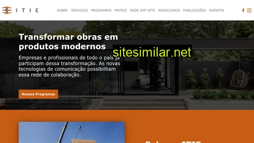 itie.org.br alternative sites