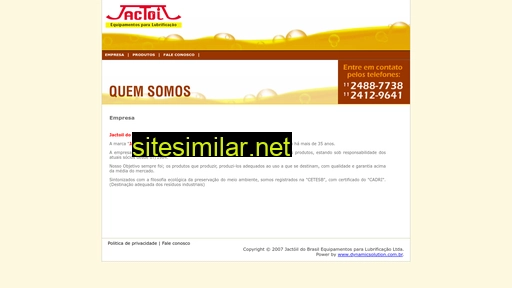 jactoil.com.br alternative sites