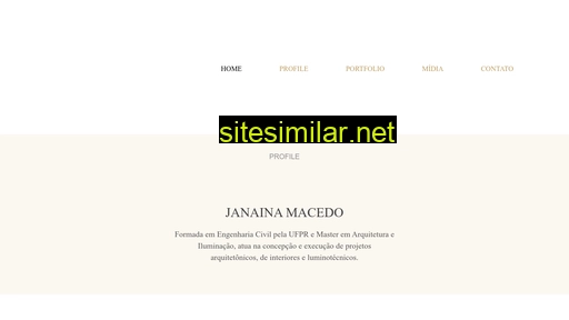 Janainamacedo similar sites