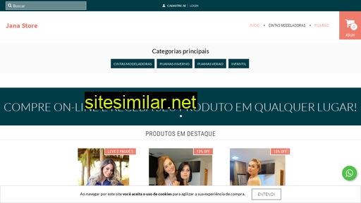 janastore.com.br alternative sites
