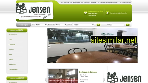 jensenimoveis.com.br alternative sites