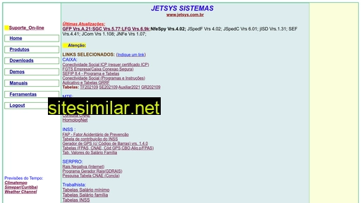 jetsys.com.br alternative sites