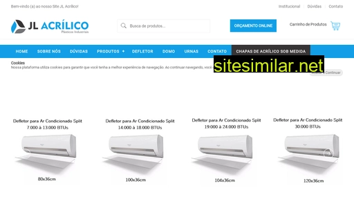 jlacrilico.com.br alternative sites