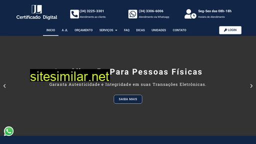 jlcertificados.com.br alternative sites