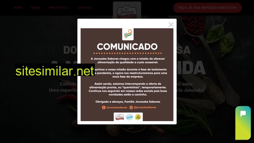 jonosakesabores.com.br alternative sites