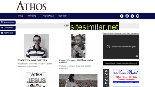 jornalathos.com.br alternative sites