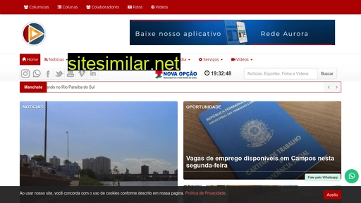 jornalaurora.com.br alternative sites