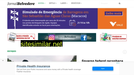 jornalbelvedere.com.br alternative sites