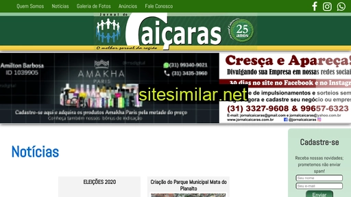 jornalcaicaras.com.br alternative sites