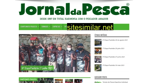 jornaldapesca.com.br alternative sites