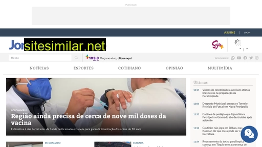 jornaldegramado.com.br alternative sites