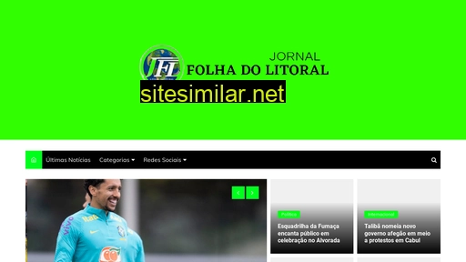 jornalfolhadolitoral.com.br alternative sites