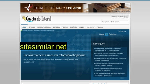 jornalgazetadolitoral.com.br alternative sites