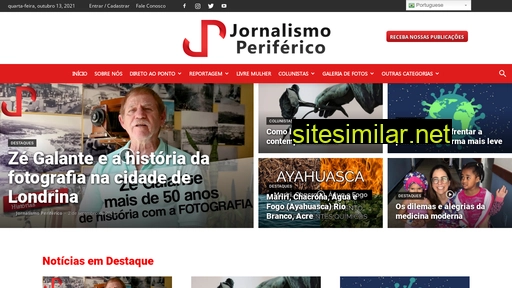 jornalismoperiferico.com.br alternative sites