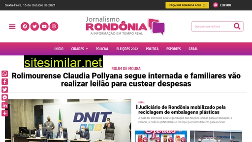 jornalismorondonia.com.br alternative sites