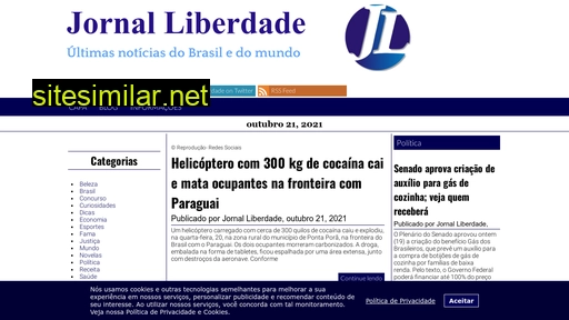 jornalliberdade.com.br alternative sites