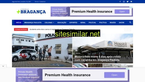 jornalmaisbraganca.com.br alternative sites