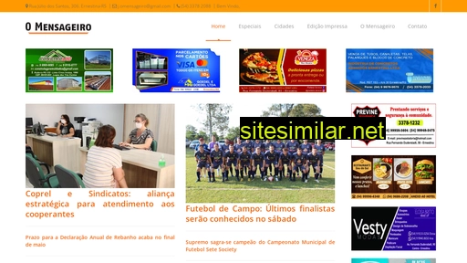 jornalomensageiro.com.br alternative sites