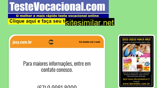 josy.com.br alternative sites
