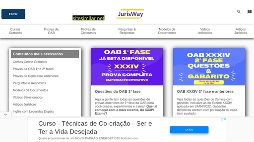 jurisway.org.br alternative sites