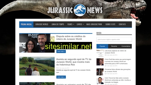 jurassicnews.com.br alternative sites