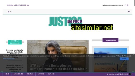 justicaemfoco.com.br alternative sites
