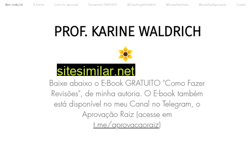 karinewaldrich.com.br alternative sites