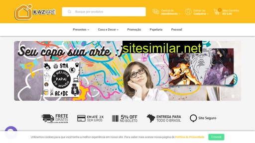 kazape.com.br alternative sites