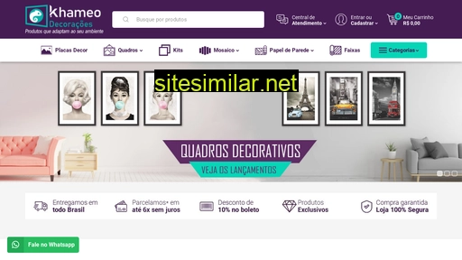 khameo.com.br alternative sites