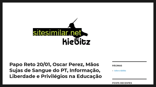 kiebitz.com.br alternative sites