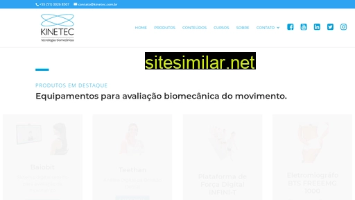 kinetec.com.br alternative sites