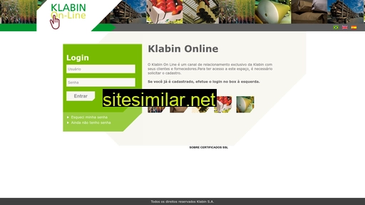 klabinonline.com.br alternative sites