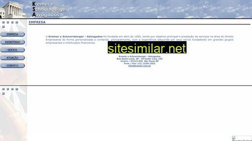 kremer.com.br alternative sites