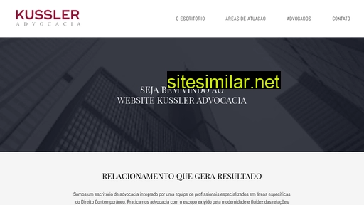 kussleradv.com.br alternative sites