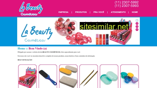 labeautycosmeticos.com.br alternative sites