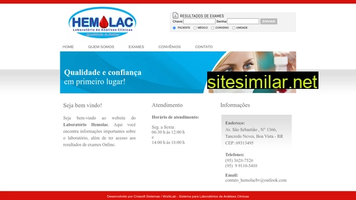 labhemolac.com.br alternative sites