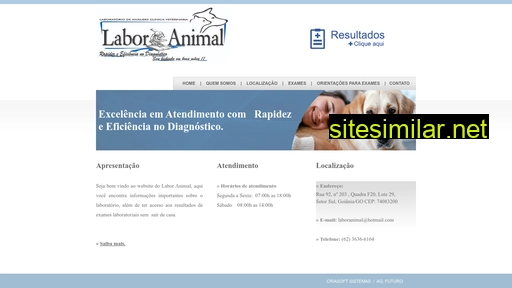 laboranimalltda.com.br alternative sites