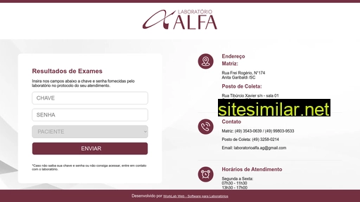 laboratorioalfa.com.br alternative sites