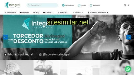 laboratoriointegral.com.br alternative sites