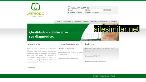 laboratoriomethodo.com.br alternative sites