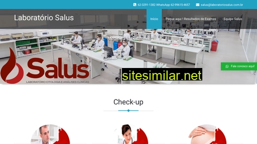 laboratoriosalus.com.br alternative sites