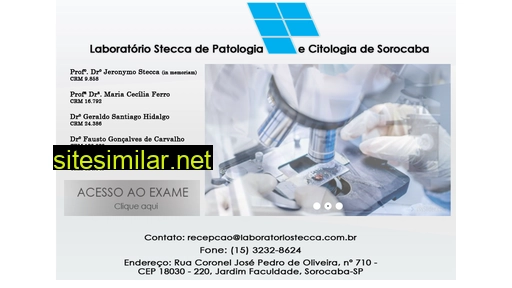 laboratoriostecca.com.br alternative sites