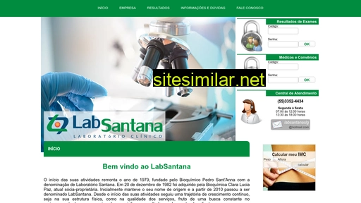 labsantana.net.br alternative sites