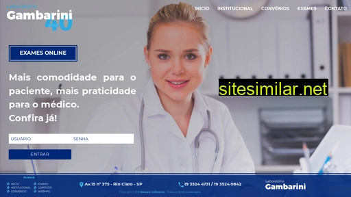 laboratoriogambarini.com.br alternative sites