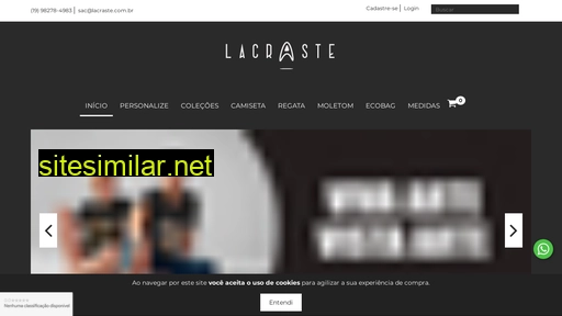 lacraste.com.br alternative sites