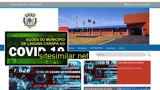 lagunacarapa.ms.gov.br alternative sites